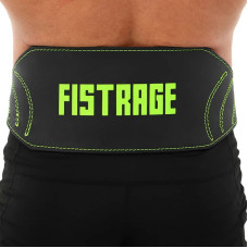 Пояс атлетичний шкіряний Fistrage L чорний, код: VL-8441_L