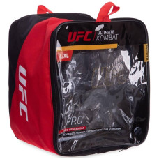 Шолом боксерський у мексиканському стилі шкіряний UFC PRO Prem Lace Up 2XL чорний, код: UHK-75057-S52