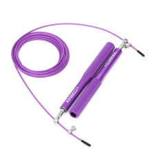 Скакалка швидкісна для кросфіту Cornix Speed Rope 3000 мм, фіолетовий, код: XR-0159