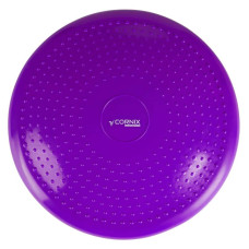 Балансувальна подушка-диск Cornix 33 см (сенсомоторна) масажна Violet, код: XR-0056