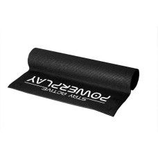 Килимок для йоги та фітнесу PowerPlay PVC Yoga Mat 1730х610х6мм, чорний, код: PP_4010_Black_(173*0,6)