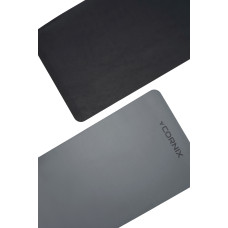 Килимок для йоги та фітнесу Cornix PU 1830x680x4 мм, сірий, код: XR-0320