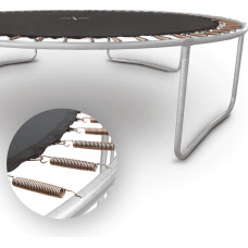 Батут Outtec 12FT (3740 мм) з внутрішньою сіткою, чорний, код: V312184-IN