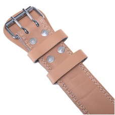 Пояс атлетичний шкіряний Zelart ширина 15см XL оранжевий, код: SB-165101_XL-S52