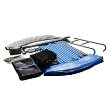 Батут з сіткою EnergyFIT 305 см (10FT), синій, код: GB10102-10FT