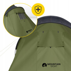 Намет туристичний Mountain Goat Prime Quatro 4-місний Olive, код: P-5905973406598