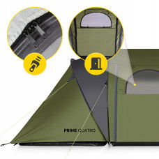 Намет туристичний Mountain Goat Prime Quatro 4-місний Olive, код: P-5905973406598