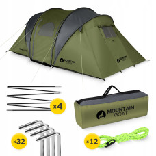 Намет туристичний Mountain Goat Prime Quatro 4-місний Olive, код: P-5905973406598