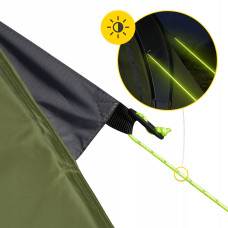 Намет туристичний Mountain Goat Prime Quatro 4-місний Olive, код: P-5905973406598