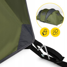Намет туристичний Mountain Goat Prime Quatro 4-місний Olive, код: P-5905973406598
