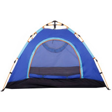 Намет-автомат з автоматичним каркасом Camping 3-х місний бірюзовий, код: SJ-0004-S52
