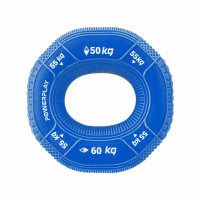 Еспандер кистьовий силіконовий PowerPlay Hand Grip Hard 50-55-60 кг, темно-синій, код: PP_4331_Navy_(50-55-60)