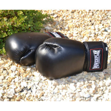 Боксерські рукавиці PowerPlay Classic 18 унцій, чорний, код: PP_3004_18oz_Black