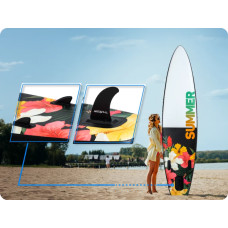 Надувна SUP дошка (Сапборд) Thunder NOX 320, код: NOX-IN