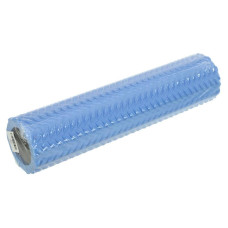 Ролер масажний циліндр (ролик мфр) FitGo Grid Line Roller, 450x105 мм, блакитний, код: FI-9387_N