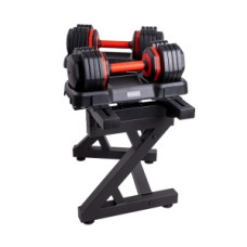 Набір регульованих гантелей для однієї руки InSPORTline DuraBell® 2х6,5-24,5 кг з підставкою, код: 25786+25848-IN