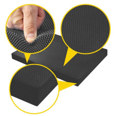 Балансувальна подушка 4Fizjo Balance Pad 490x385x58 мм, чорний, код: P-5907739318657