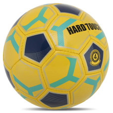 М"яч для футзалу Hard Touch №4, жовтий-блакитний, код: FB-5040-S52