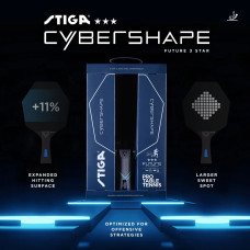 Ракетка для настільного тенісу Stiga Cybershape Future 3 Star FL, код: 931284-SVA