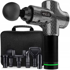 Ручний перкусійний масажер 4Fizjo Massage Gun Ultra 100 Вт (масажний пістолет), код: P-5907739315632
