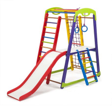 Дитячий спортивний куточок SportBaby Крихітка 1320х850х1500 мм, код: Крихітка - 1 Plus 2