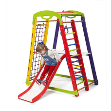 Дитячий спортивний куточок SportBaby Крихітка 1320х850х1500 мм, код: Крихітка - 1 Plus 2