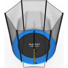Батут Funfit 6ft (183см) синій з зовнішньою сіткою, код: UT-00000084