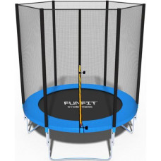 Батут Funfit 6ft (183см) синій з зовнішньою сіткою, код: UT-00000084