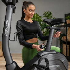 Велотренажер Hop-Sport HS-120H Argo чорний, код: 5902308241060
