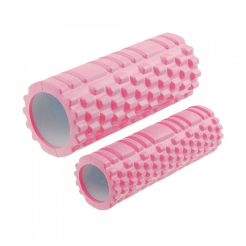 Роли для фітнесу (набір) SNS JD2-HA33-Pink 33см, рожевий , код: 12451-SNS