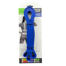 Еспандер-петля (гумка для фітнесу і кроссфіту) PowerPlay Power Band (20-45kg), синій, код: PP_4115_Blue_(20-45kg)