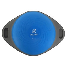 Балансувальна платформа Zelart Bosu 590x420x150 мм, сірий-синій, код: FI-9996-S52