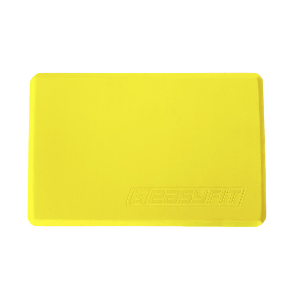 Блок для йоги EasyFit EVA 230х155х75 мм, жовтий, код: EF-1818-Y-EF