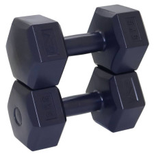 Гантелі SportVida 2x5 кг, чорний, код: SV-HK0221
