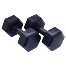 Гантелі SportVida 2x5 кг, чорний, код: SV-HK0221