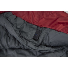 Спальний мішок High Peak TR 300/0°C Dark Red/Grey Left (23066), код: 929557-SVA