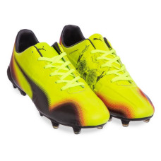 Бутси футбольні Puma розмір 43 (28см), лимонний-чорний, код: 973-1_43YBK