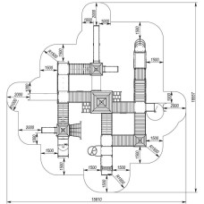 Ігровий комплекс InterAtletika Транспорт, , код: T922-SM