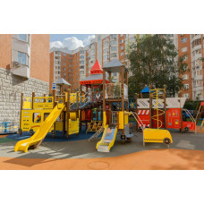 Ігровий комплекс InterAtletika Транспорт, , код: T922-SM