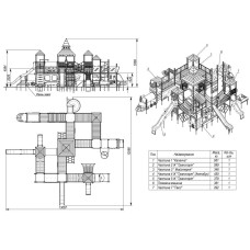 Ігровий комплекс InterAtletika Транспорт, , код: T922-SM