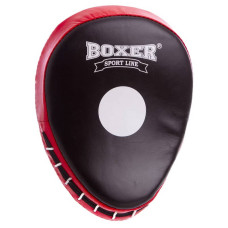 Лапа Вигнута Boxer чорний-червоний, код: 2010-01_BKR