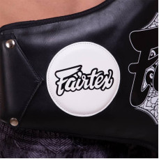 Пояс тренера шкіряний Fairtex чорний-білий, код: BPV2_BKW-S52