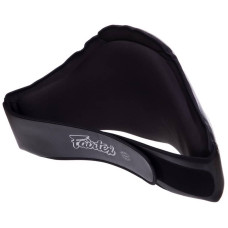 Пояс тренера шкіряний Fairtex чорний-білий, код: BPV2_BKW-S52