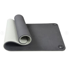 Килимок для йоги Generation Fitness TPE 1800x600x15 мм, сірий, код: 523204-FS