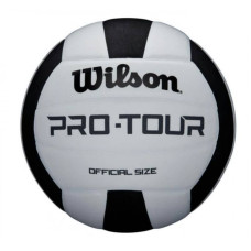 М"яч волейбольний Wilson Pro Tour VB №5, білий-чорний, код: 887768759230