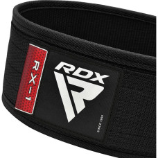 Пояс для важкої атлетики RDX RX1 Weight Lifting Belt XL Black, код: WBS-RX1B-XL
