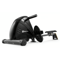 Гребний тренажер Hop-Sport HS-030R Boost золотистий, код: 5902308236813