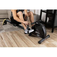 Гребний тренажер Hop-Sport HS-030R Boost золотистий, код: 5902308236813