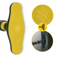 Турнік розсувний 4FIZJO ULTRA 66-100 см Black/Yellow, код: P-5905973400343