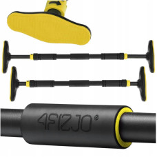 Турнік розсувний 4FIZJO ULTRA 66-100 см Black/Yellow, код: P-5905973400343
